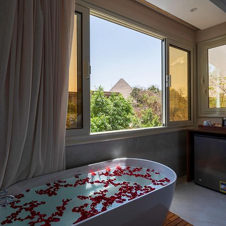 Dream Inn Pyramids View Kafret el-Gabal Exteriör bild